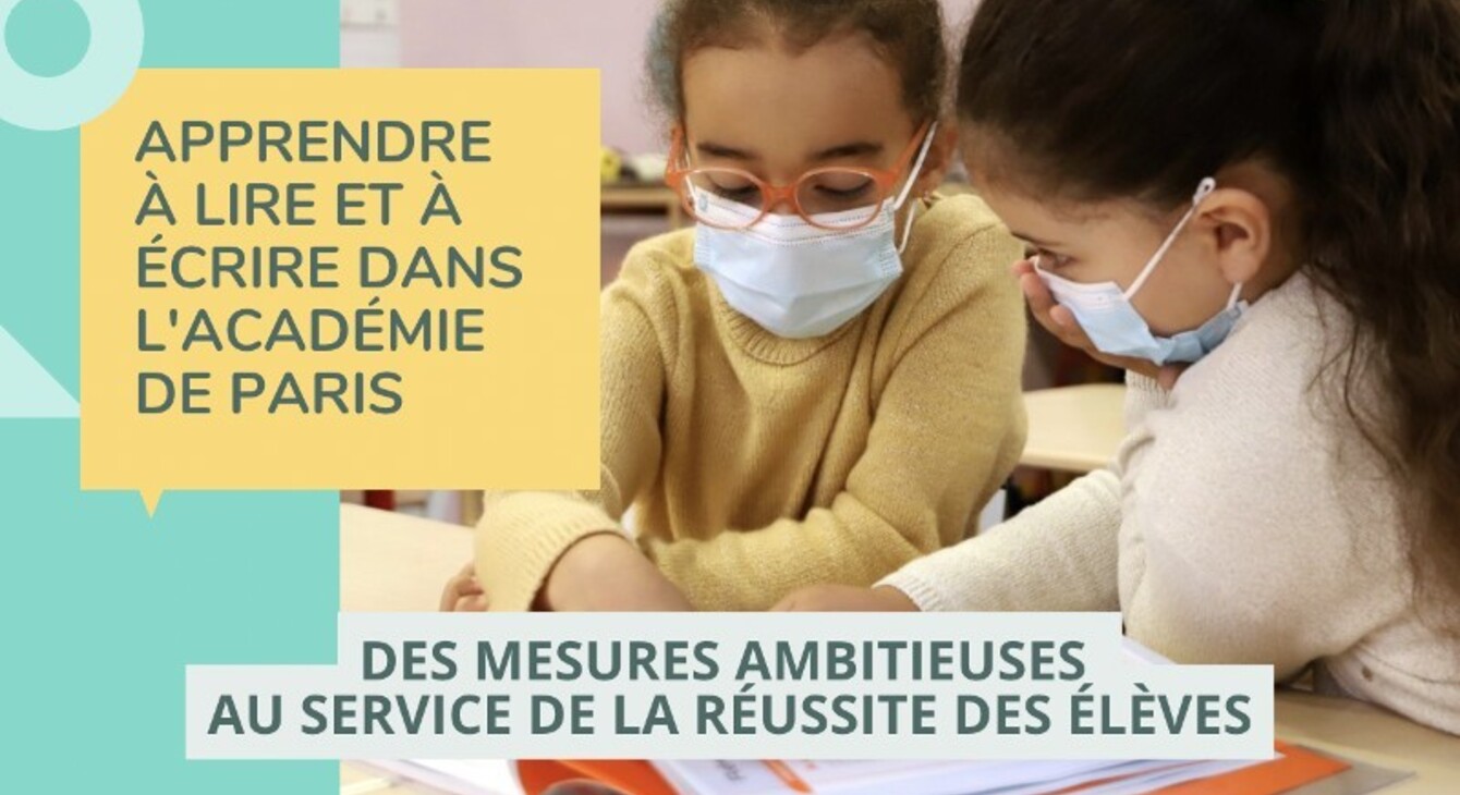 Lire Et écrire Dans L’académie De Paris Des Mesures Ambitieuses Au ...